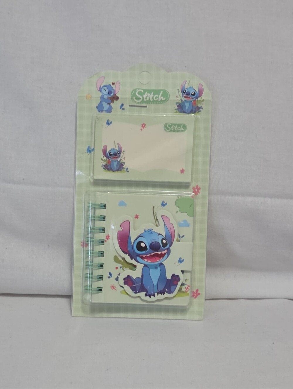 Lilo & Stitch mini notebook + sticky notes set